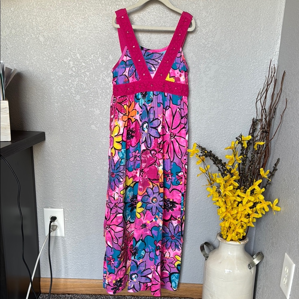 Justice Girls Floral Maxi Dress